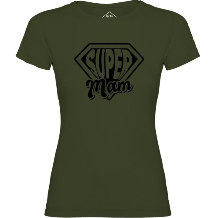 Tip Top Tshirt - T-shirt Femme Super Mam - Made in France