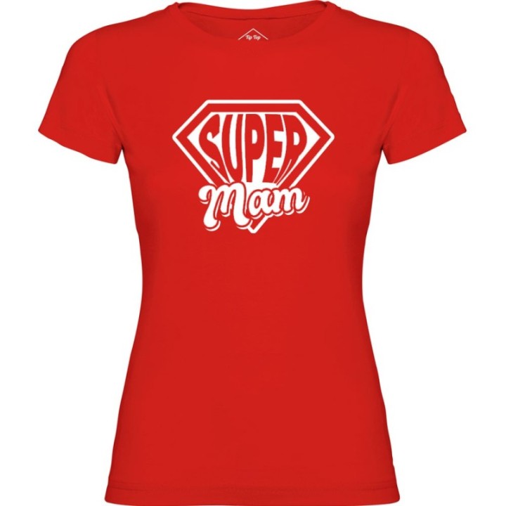 Tip Top Tshirt - T-shirt Femme Super Mam - Made in France
