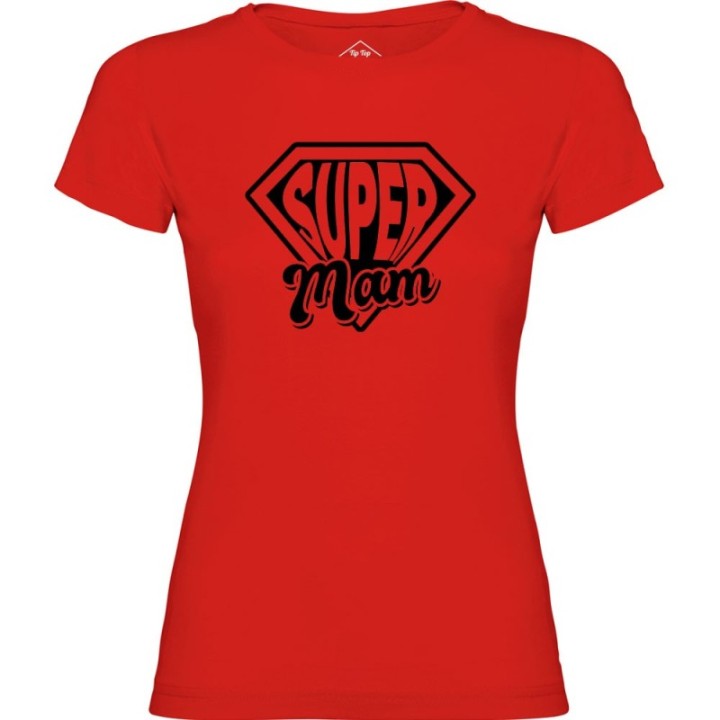 Tip Top Tshirt - T-shirt Femme Super Mam - Made in France