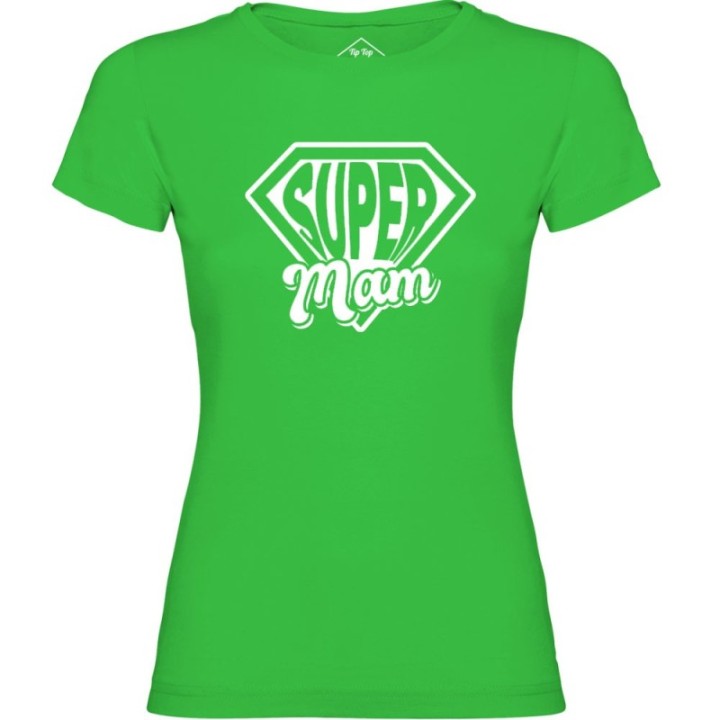 Tip Top Tshirt - T-shirt Femme Super Mam - Made in France