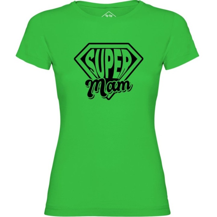 Tip Top Tshirt - T-shirt Femme Super Mam - Made in France