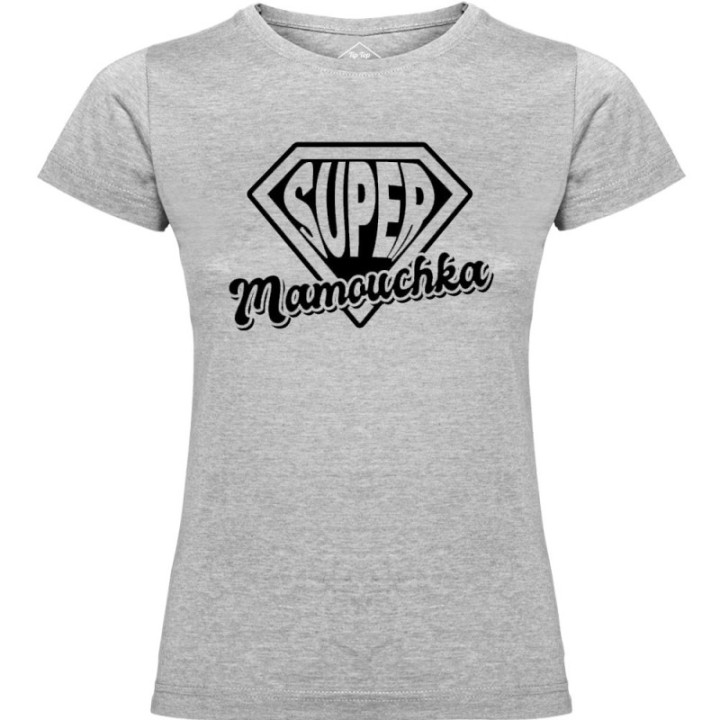 Tip Top Tshirt - T-shirt Femme Super Mamouchka - Made in France