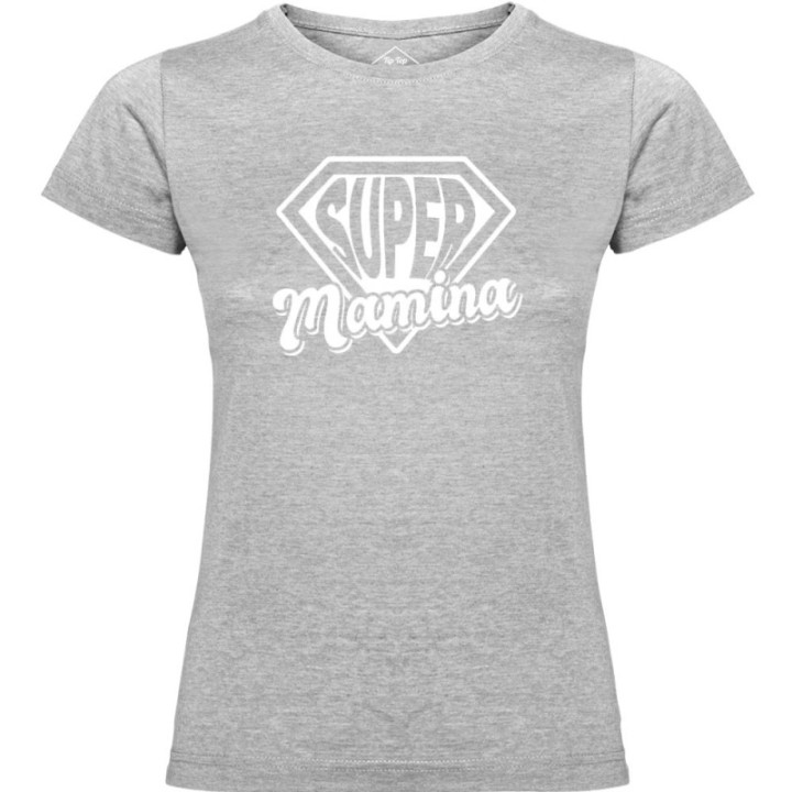 Tip Top Tshirt - T-shirt Femme Super Mamina - Made in France