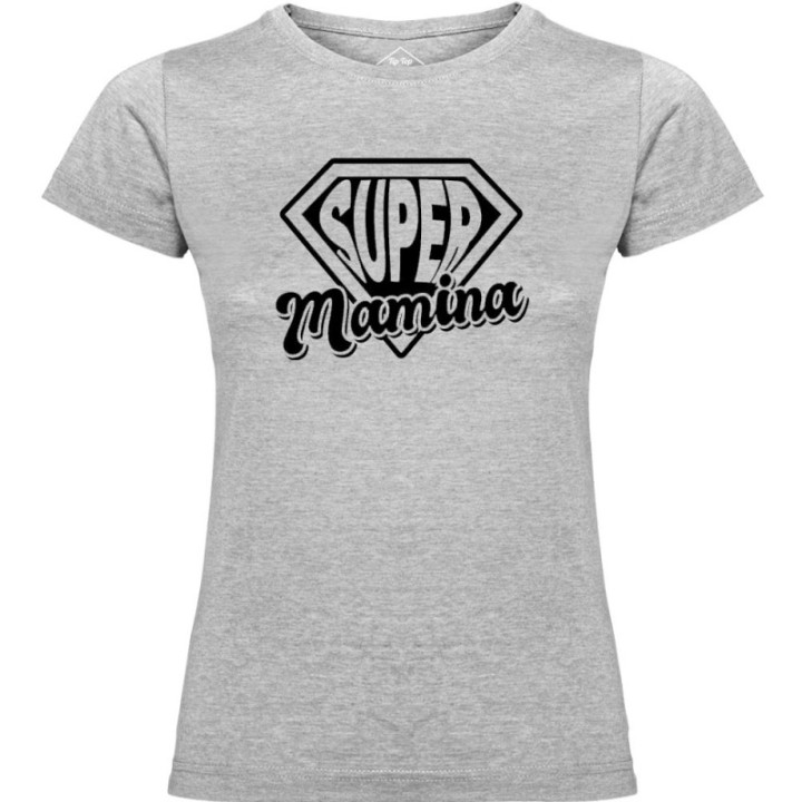 Tip Top Tshirt - T-shirt Femme Super Mamina - Made in France