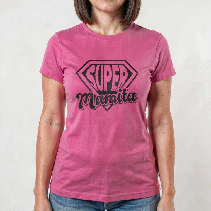 Tip Top Tshirt - T-shirt Femme Super Mamita - Made in France