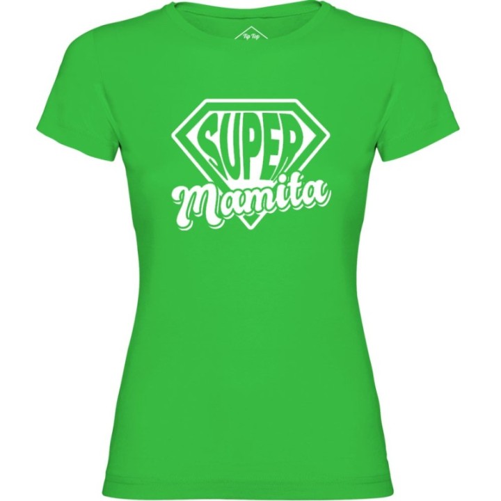 Tip Top Tshirt - T-shirt Femme Super Mamita - Made in France