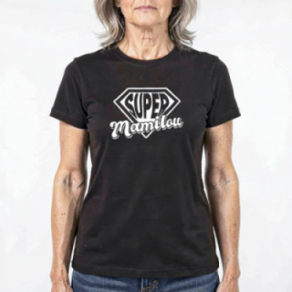Tip Top Tshirt - T-shirt Femme Super Mamilou - Made in France