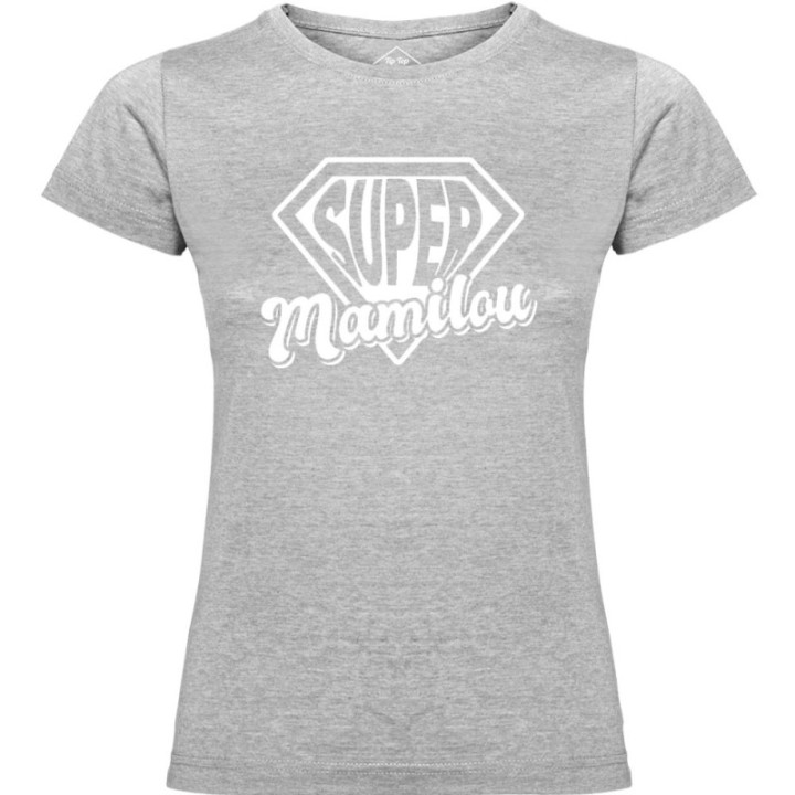 Tip Top Tshirt - T-shirt Femme Super Mamilou - Made in France