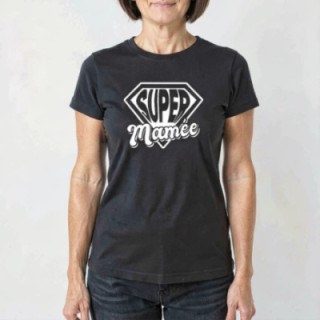 Tip Top Tshirt - T-shirt Femme Super Mamée - Made in France