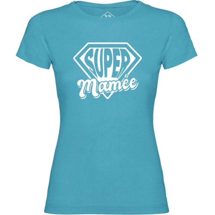 Tip Top Tshirt - T-shirt Femme Super Mamée - Made in France