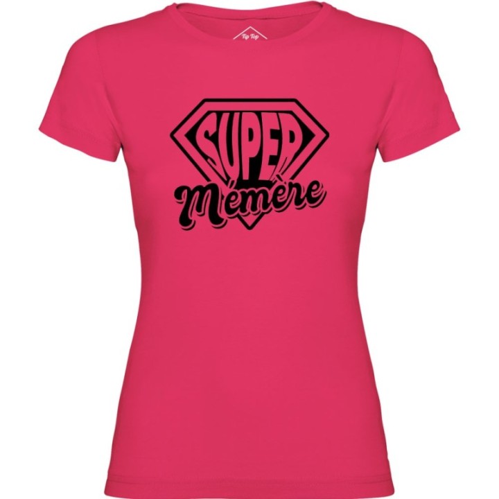 Tip Top Tshirt - T-shirt Femme Super Mémère - Made in France