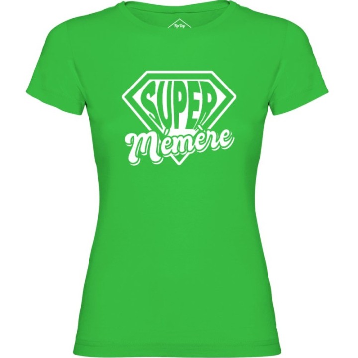 Tip Top Tshirt - T-shirt Femme Super Mémère - Made in France