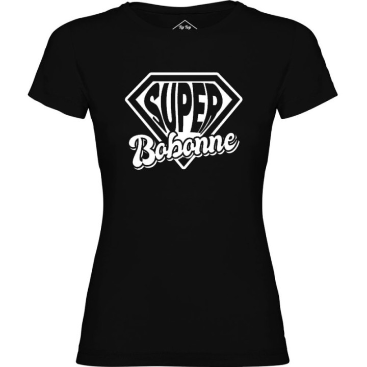 Tip Top Tshirt - T-shirt Femme Super Bobonne - Made in France