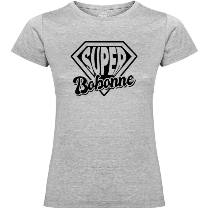 Tip Top Tshirt - T-shirt Femme Super Bobonne - Made in France