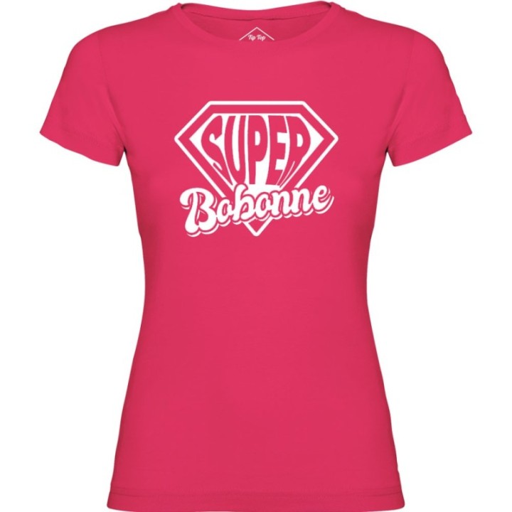 Tip Top Tshirt - T-shirt Femme Super Bobonne - Made in France