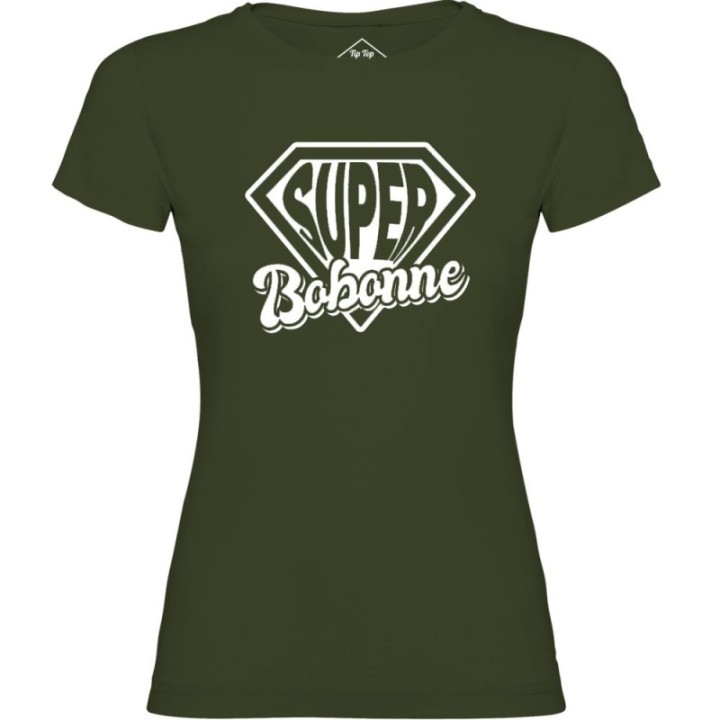Tip Top Tshirt - T-shirt Femme Super Bobonne - Made in France