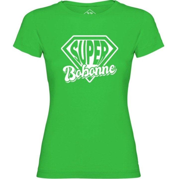 Tip Top Tshirt - T-shirt Femme Super Bobonne - Made in France