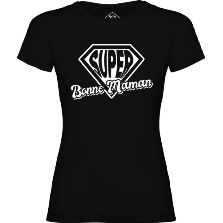 Tip Top Tshirt - T-shirt Femme Super Bonne Maman - Made in France