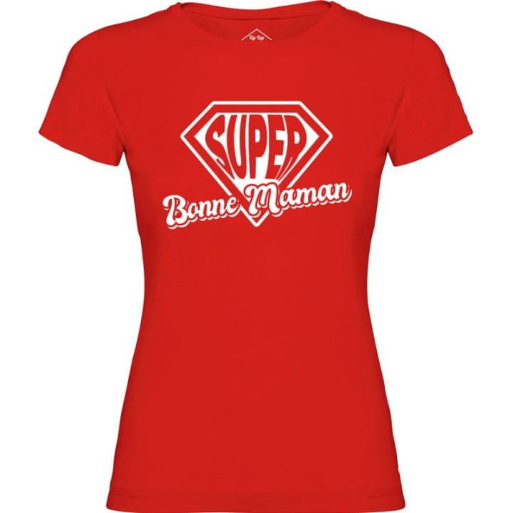 Tip Top Tshirt - T-shirt Femme Super Bonne Maman - Made in France