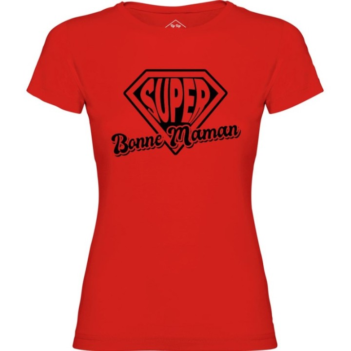 Tip Top Tshirt - T-shirt Femme Super Bonne Maman - Made in France