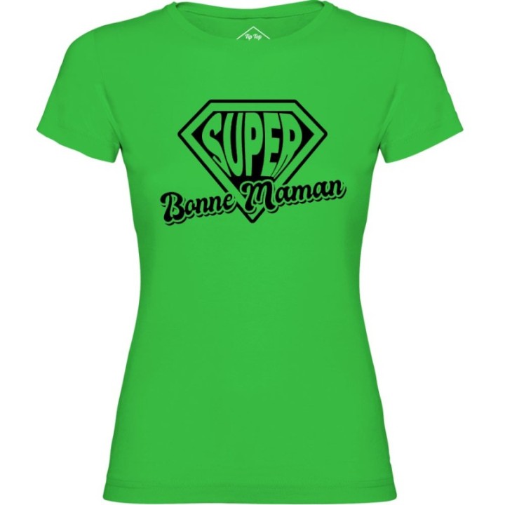 Tip Top Tshirt - T-shirt Femme Super Bonne Maman - Made in France