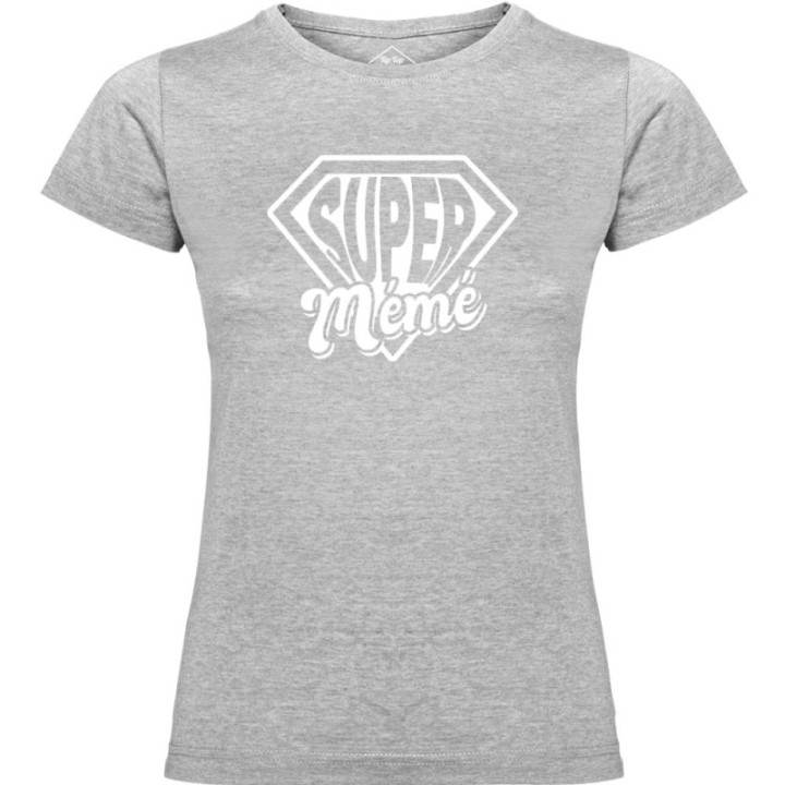 Tip Top Tshirt - T-shirt Femme Super Mémé - Made in France