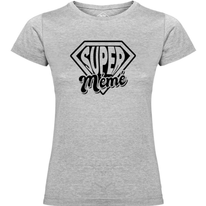 Tip Top Tshirt - T-shirt Femme Super Mémé - Made in France