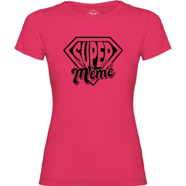Tip Top Tshirt - T-shirt Femme Super Mémé - Made in France