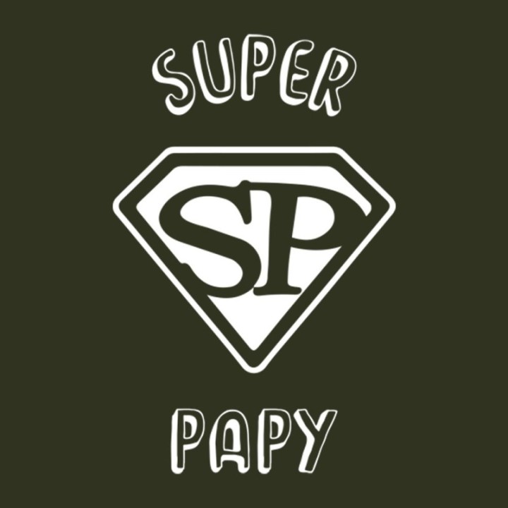 Tip Top Tshirt - T-shirt Homme Super Papy - Made in France