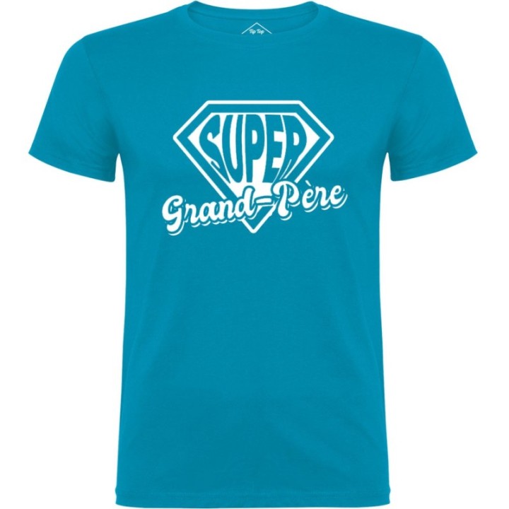 Tip Top Tshirt - T-shirt Homme Super grand-père - Made in France