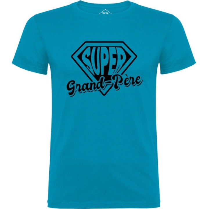 Tip Top Tshirt - T-shirt Homme Super grand-père - Made in France