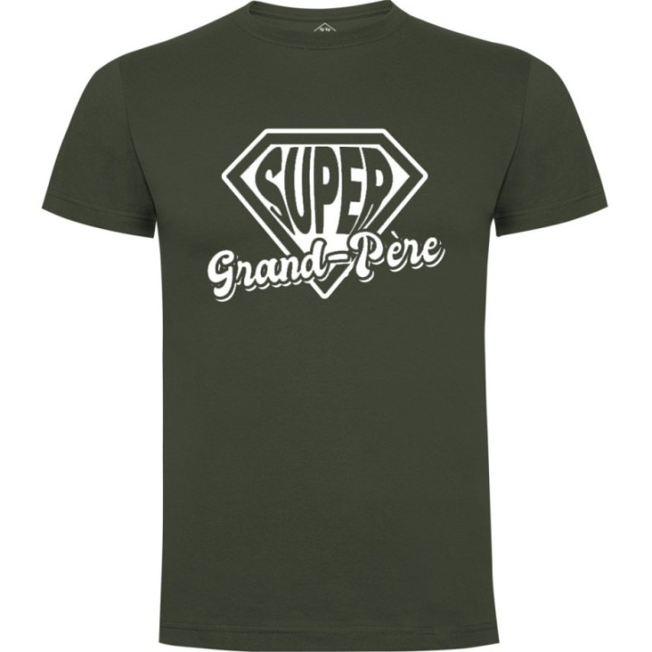 Tip Top Tshirt - T-shirt Homme Super grand-père - Made in France