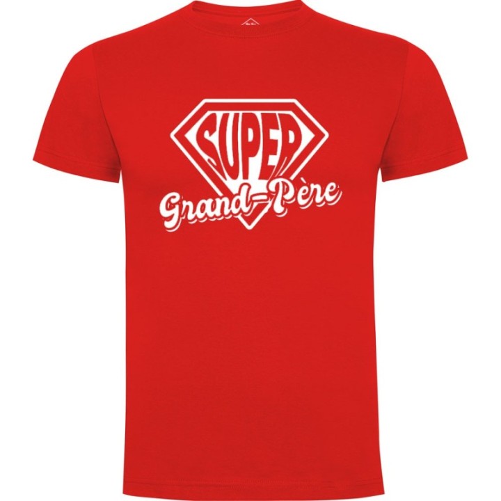 Tip Top Tshirt - T-shirt Homme Super grand-père - Made in France