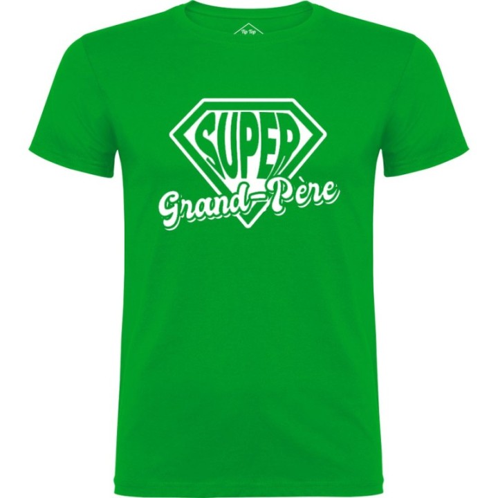 Tip Top Tshirt - T-shirt Homme Super grand-père - Made in France