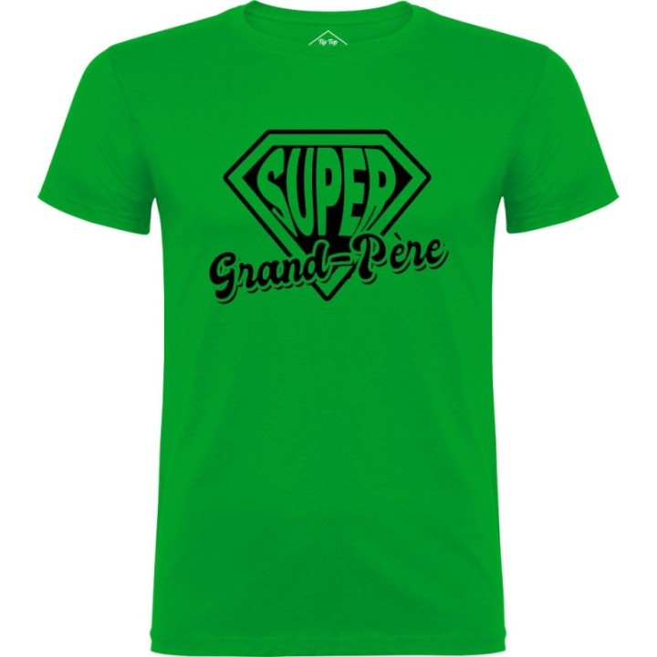 Tip Top Tshirt - T-shirt Homme Super grand-père - Made in France