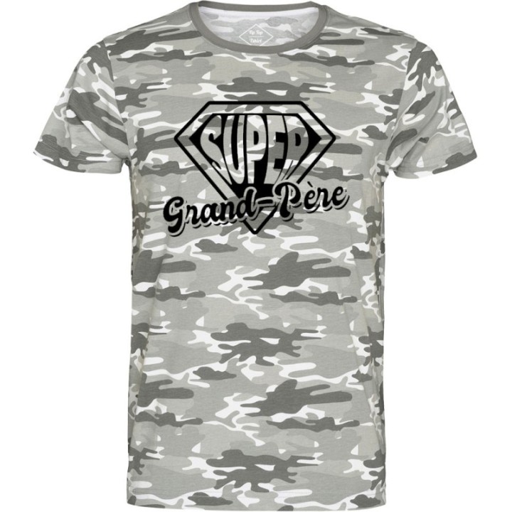 Tip Top Tshirt - T-shirt Homme Super grand-père - Made in France