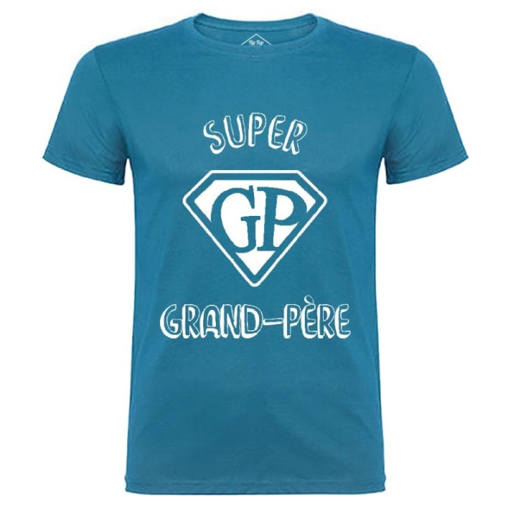 Tip Top Tshirt - T-shirt Homme Super grand-père - Made in France