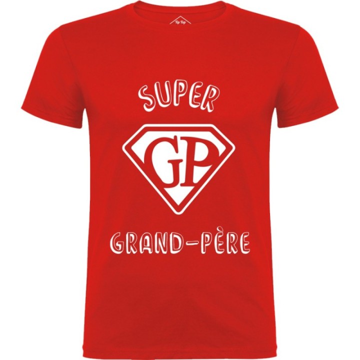 Tip Top Tshirt - T-shirt Homme Super grand-père - Made in France