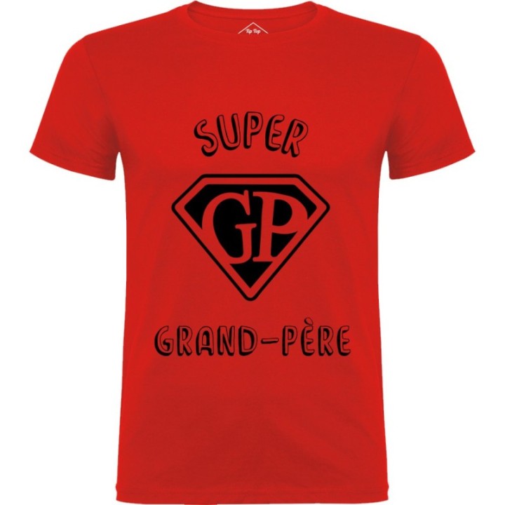 Tip Top Tshirt - T-shirt Homme Super grand-père - Made in France