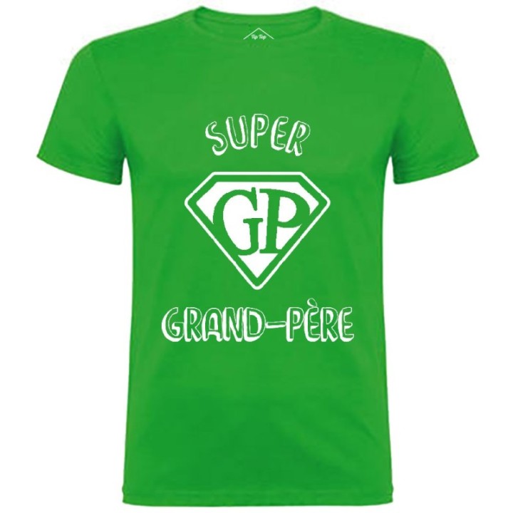 Tip Top Tshirt - T-shirt Homme Super grand-père - Made in France