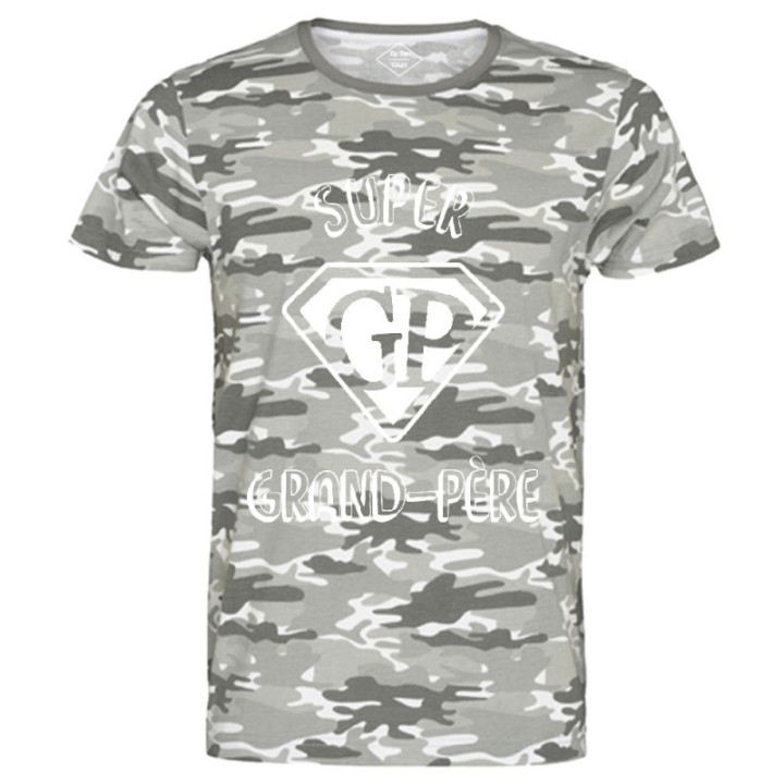 Tip Top Tshirt - T-shirt Homme Super grand-père - Made in France