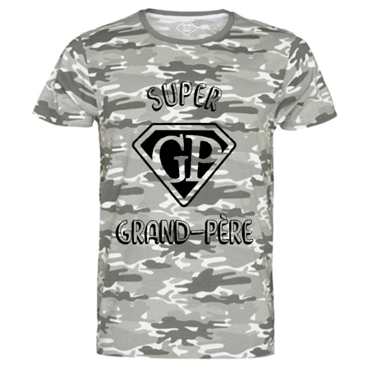 Tip Top Tshirt - T-shirt Homme Super grand-père - Made in France