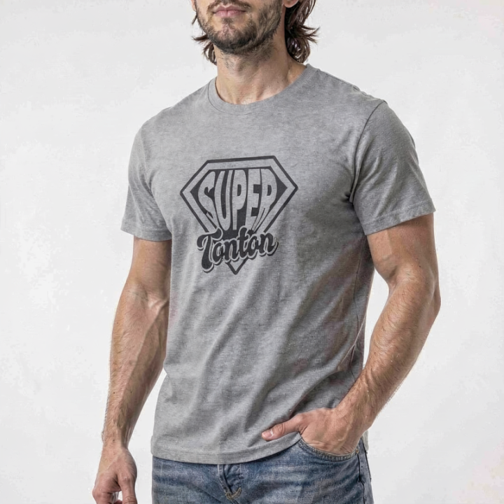 Tip Top Tshirt - T-shirt Homme Super Tonton - Made in France