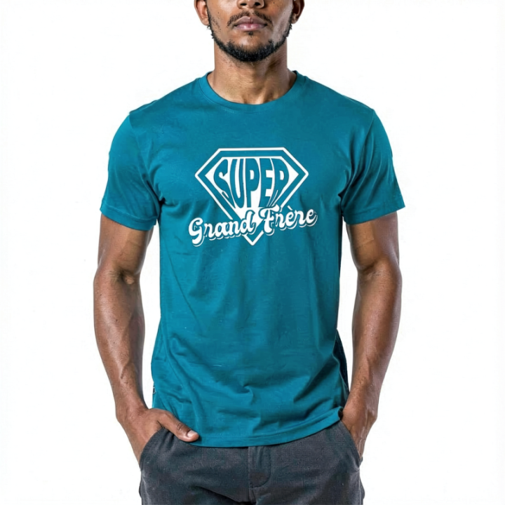 Tip Top Tshirt - T-shirt Homme Super Grand Frère - Made in France