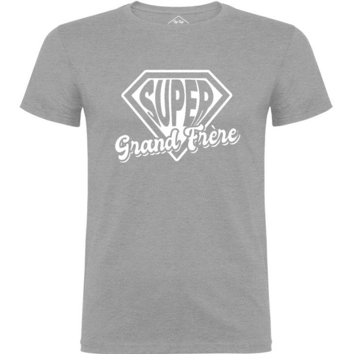 Tip Top Tshirt - T-shirt Homme Super Grand Frère - Made in France