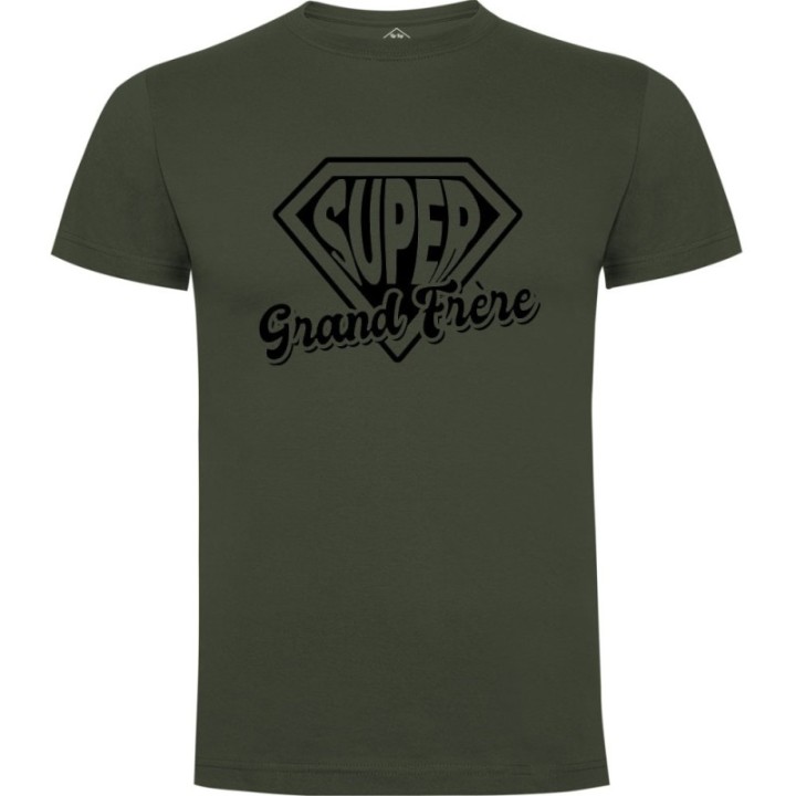 Tip Top Tshirt - T-shirt Homme Super Grand Frère - Made in France