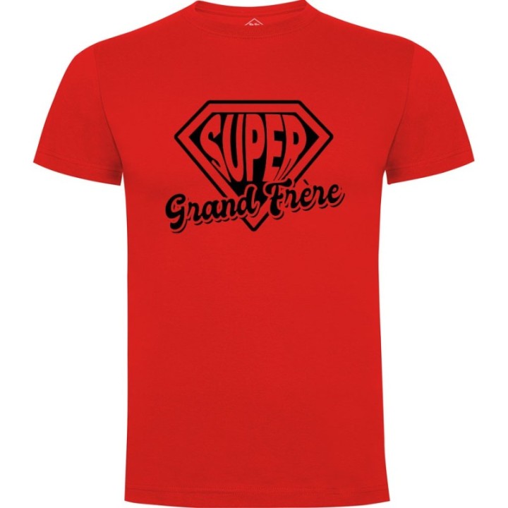 Tip Top Tshirt - T-shirt Homme Super Grand Frère - Made in France