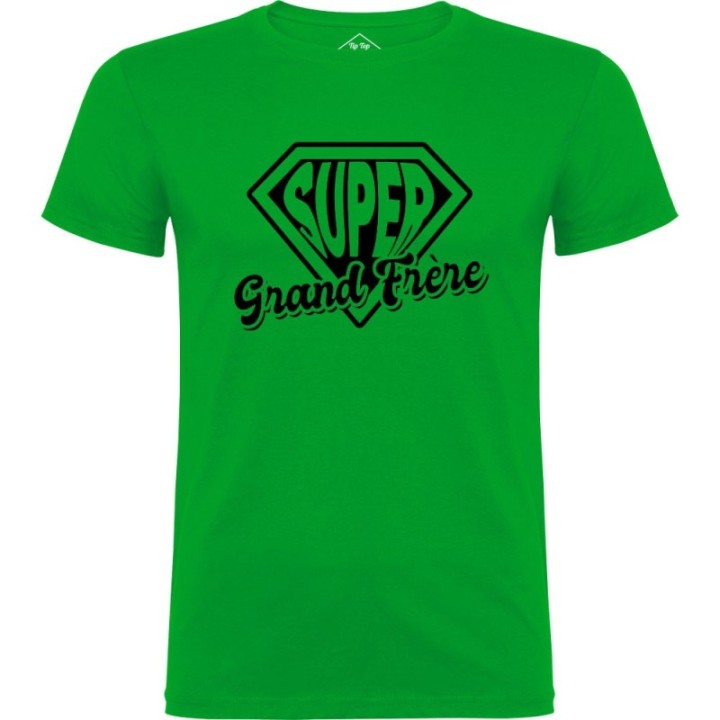 Tip Top Tshirt - T-shirt Homme Super Grand Frère - Made in France