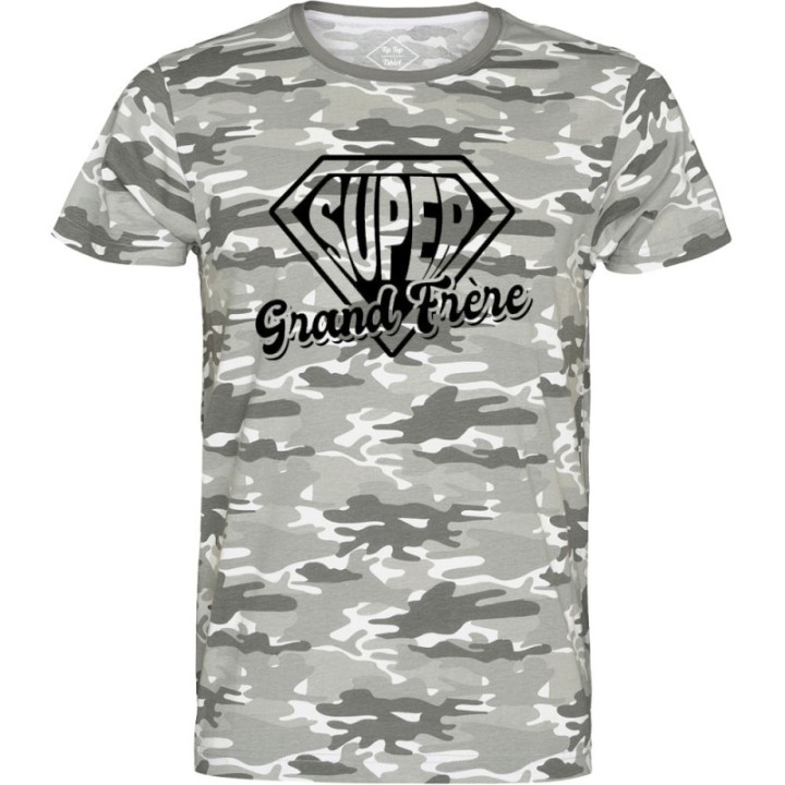 Tip Top Tshirt - T-shirt Homme Super Grand Frère - Made in France