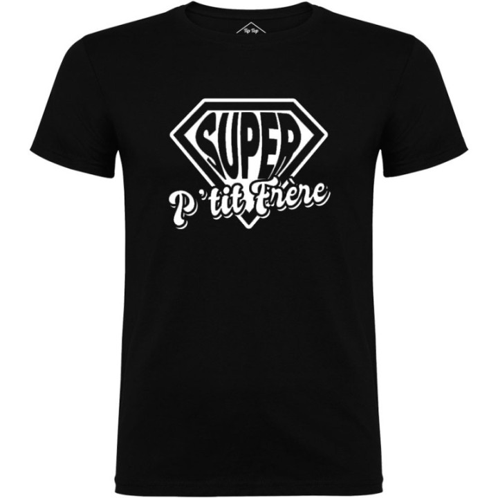 Tip Top Tshirt - T-shirt Homme Super P'tit Frère - Made in France